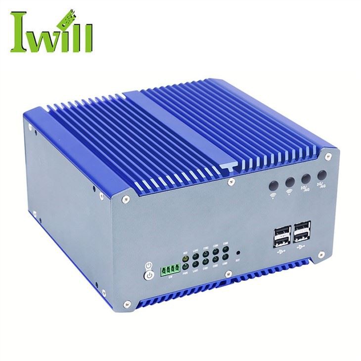 J1900 Quad Core Fanless IPC With 1*PCI Slot